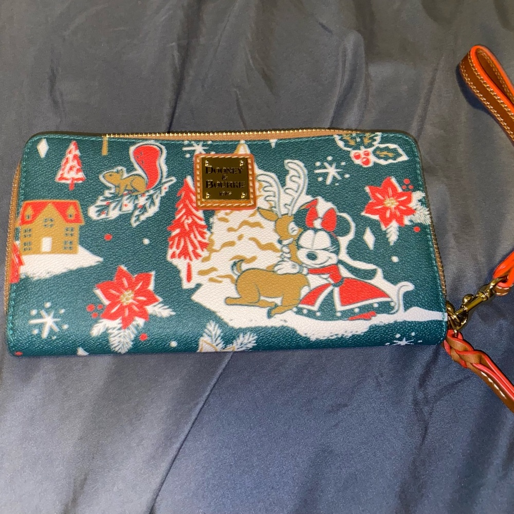 Genuine Dooney & Bourke Christmas Disney wallet